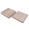 Chitoshuin Paulownia Wood Boxes (Set of 2) - Perfect for Bracelets (Prayer Beads/Rosary) (Also Ideal As Accessory or Small Item Cases)