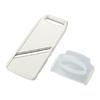 Takehito Ajiwai Shokubo ACB-657 Professional Cabbage Slicer with Holder Stainless Steel Commercial Kitchen Made In Japan Silver