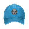 SGC Stargate Command Unisex Retro Denim Washed Baseball Caps Male Cowboy Dad Hats Camping Womens Trucker Cap