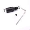 5 Set Angle Grinder Motor Shaft Connector M10 Thread Converter Alloy Steel for Saw Blade with L