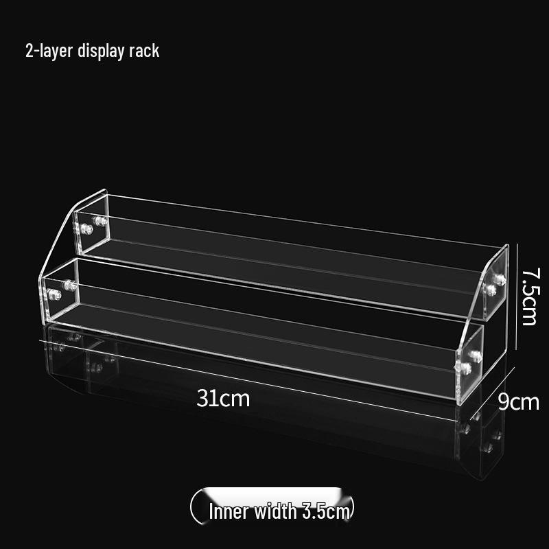 Multi-layer Acrylic Perfume & Doll Display Shelf Box