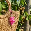 Chinese Style Lucky Pendant Cute Grape Design Bag Hanging Ornament Key Chain  Birthday Gift