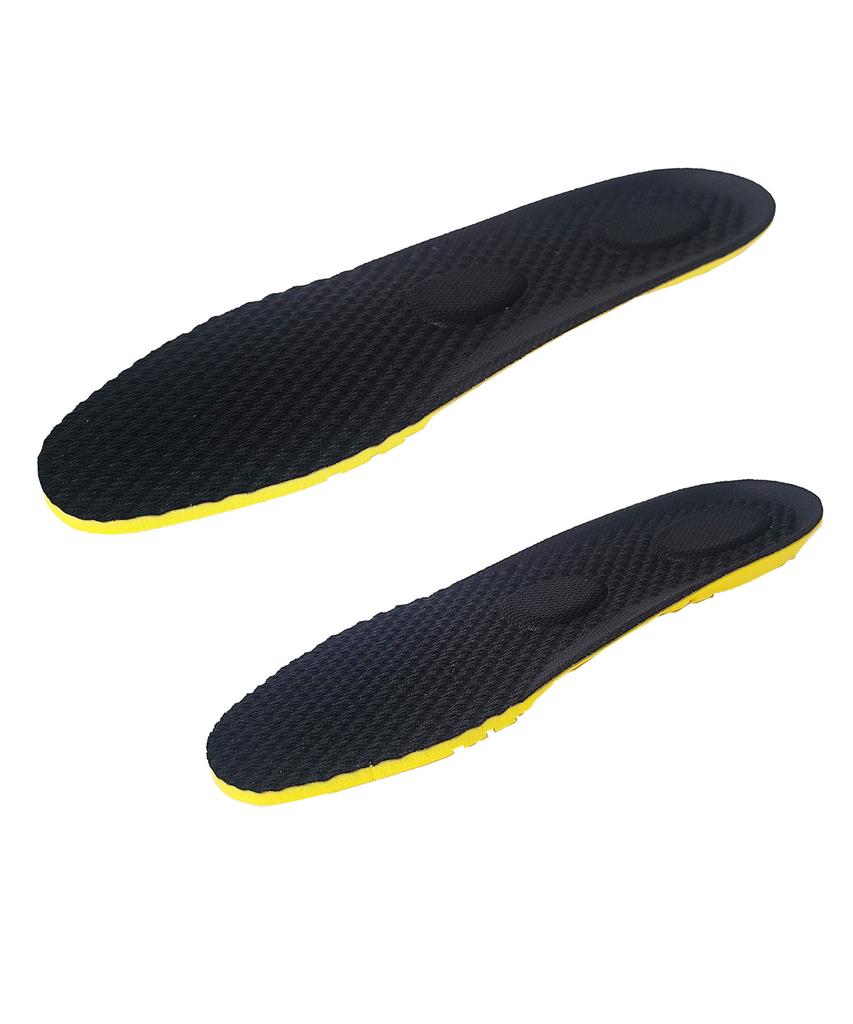 Box&Cox High-Elasticity Pu Functional Cushion Insoles Black