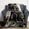 Wolf Pack Flannel Blanket Throw Blanket Soft Warm Sofa Bed Camping Home Decor Unique Christmas Gift Cs92287