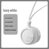 USB Rechargeable Neck-Hanging Mini Fan with Silicone Strap - Portable Summer Cooling Solution