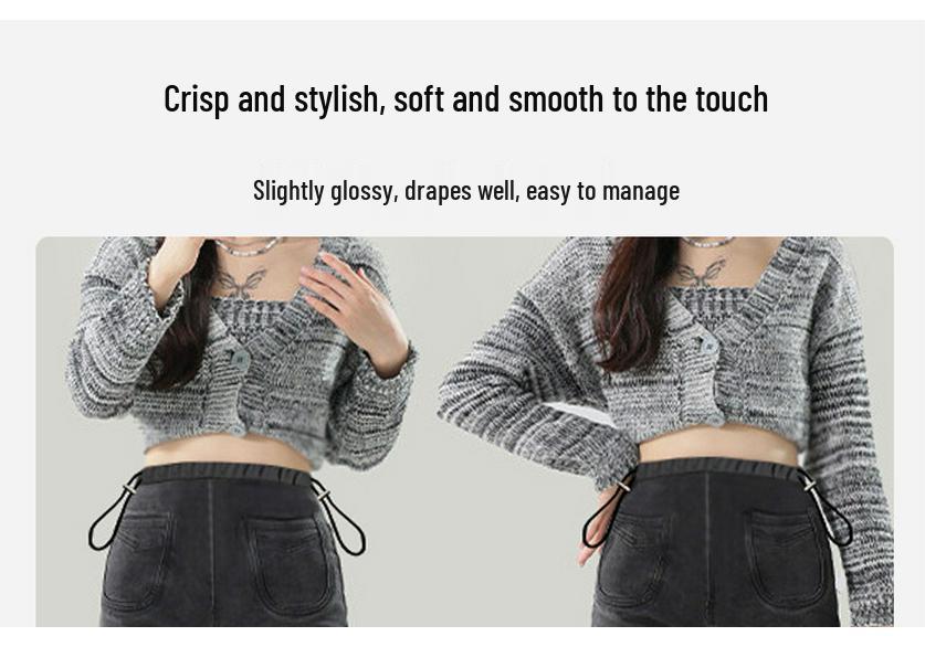 2026 Spring Korean Style High Waist Stretchy Maternity Flare Jeans In Black Gray