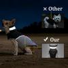 Windproof Pet Jacket Coat Winter Reflective Puppy Clothes Thicken Fleece Outfit With D-ring For Small Big Dog Chihuahua Labrador
