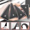 2Pcs/4Pcs Auto Car Door Corner Anti-collision Protector Sticker For VW Golf GTI Polo Passat Tiguan Jetta T-ROC Touareg Touran CC zr2