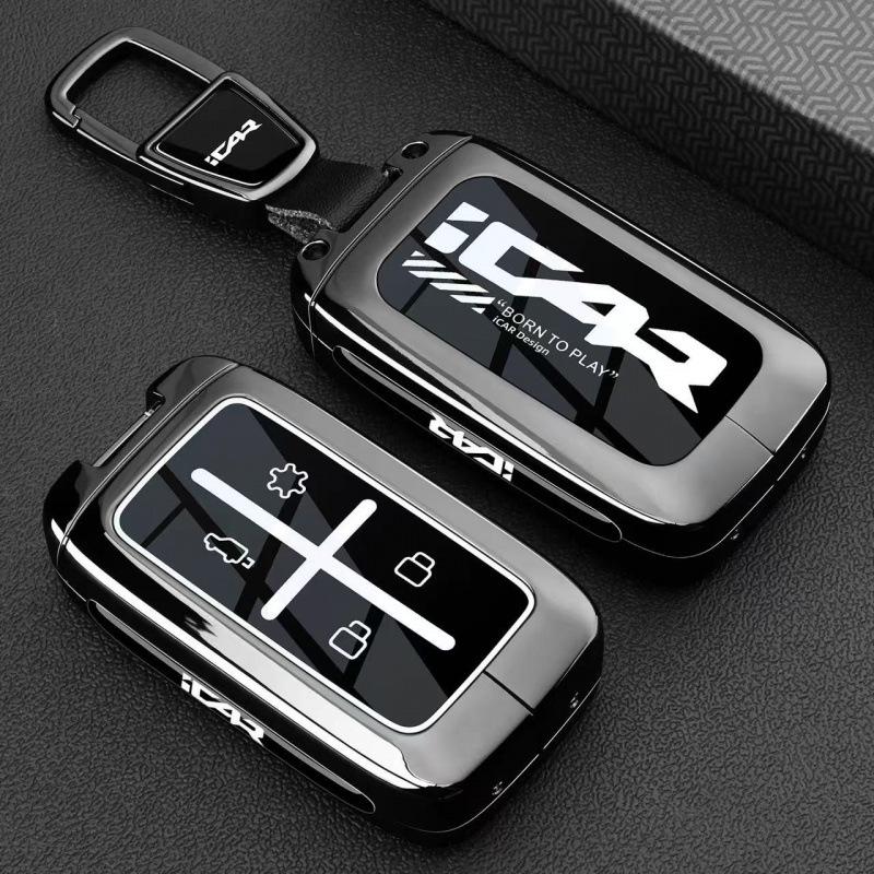 Chery iCAR V27 Key Case: NFC Card Car Buckle Shell for iCaur V27 New Energy Model