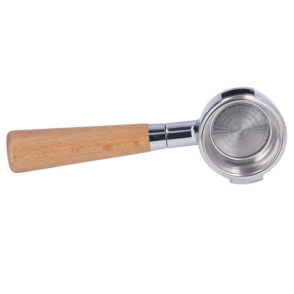 Bottomless Portafilter Ultrafine Filtration Professional Portafilter Holder with Stainless Steel Handle for Expobar58
