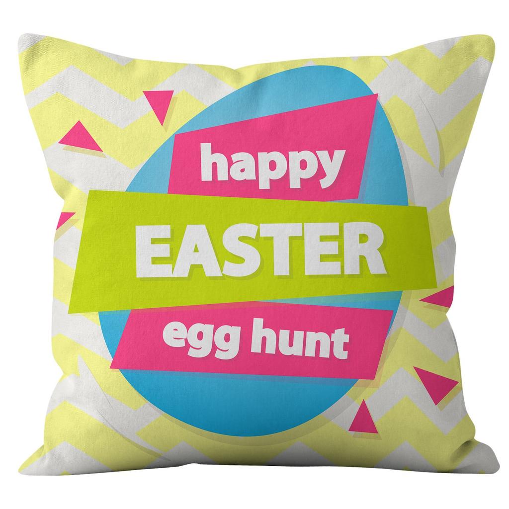 Easter Bunny Pillow Cover Home Pillow Cover