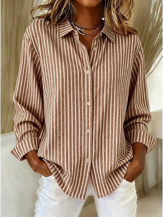 2025 TEMU 3D Print Women's Autumn Shirt - Trendy European & American Style