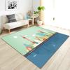 Simple Painting Living Room Carpet Bedroom Dining Room Floor Mat