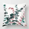 Nordic fall home decor autumn throw pillow case sofa Cushion cover modern 45x45cm 45*45 50x50 60x60cm 40*40cm green leaf plant