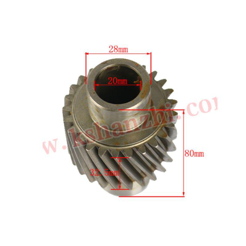 25-Tooth Hydraulic Pump Gear for Isuzu 4JG2 Forklift, Part Number 8-97302-688-0
