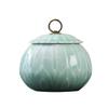 BRCeramic Tea Jar Sealed Storage Jar Chinese-style Retro Storage Can Tank Porcelain Pot Tea Box Organizer Canister Tin CanEY