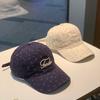Trendy Printed Baseball Cap for Women, New Summer Style, Fresh and Versatile, with Letter Design, Suitable for Outdoor Travel and Casual Sun