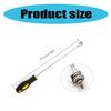 Magnetic Oil Drain Plug Remover Wrench Anti Scald Tool Automotive Maintenance Tool 355mm for Quick & Safe Oil Changes