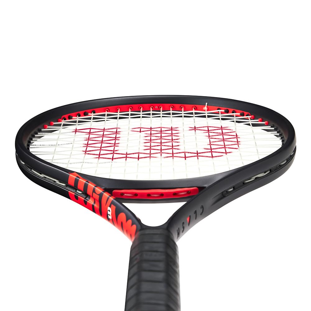 Wilson Hard Tennis Racket CLASH 100UL V3.0 Crash 100UL Frame Only WR173011U [Hard Case Free with Application]