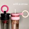 Portable Water Bottle Tea Strainers High Temperature Resistant Bottles with Straw
