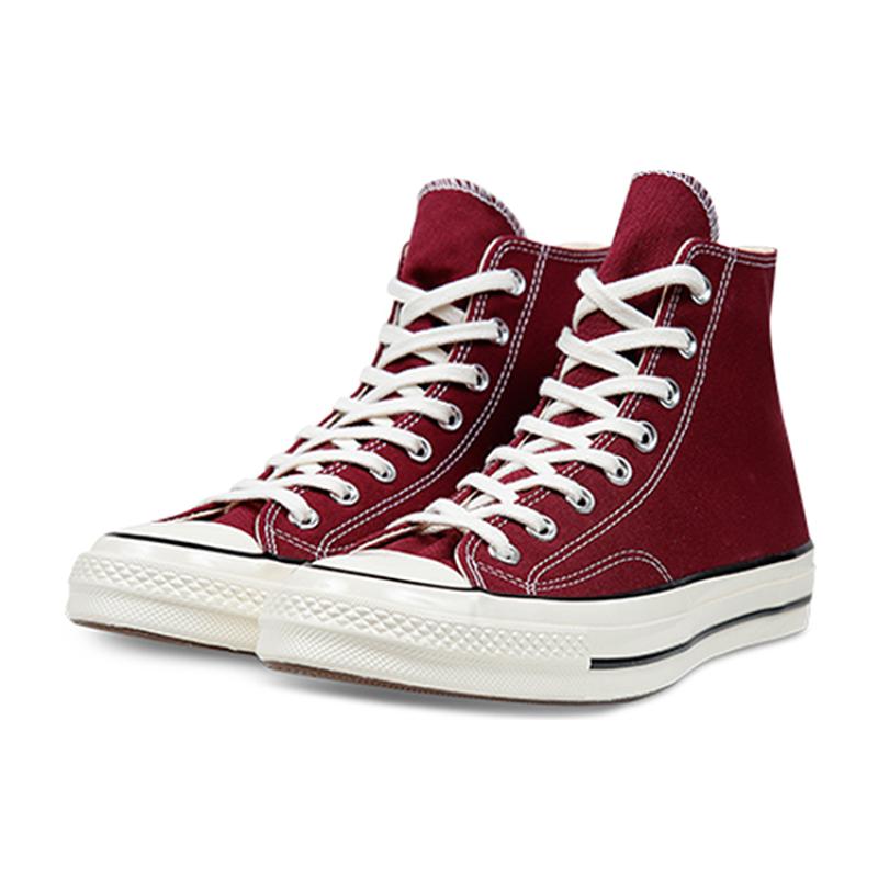 Converse 1970s Chuck Taylor comfortable casual high-top canvas shoes unisex burgundy