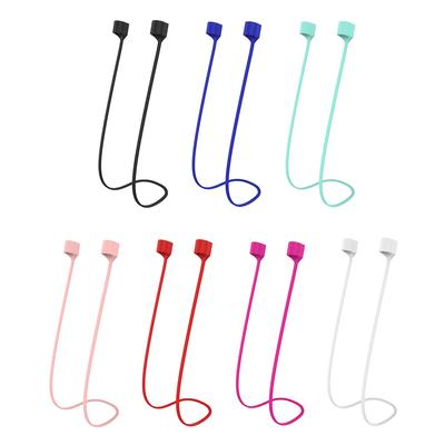Anti-Verlies Siliconen Touwhouder Kabel Oortelefoon Riemhouder Kabel Koptelefoon Nekkoord voor AirPods 1 2 3 Pro Koord