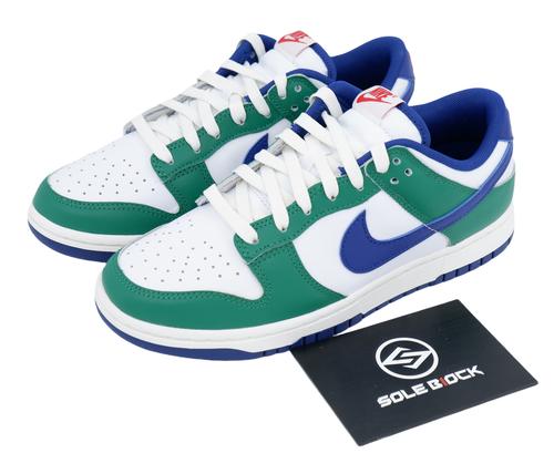 

Nike Dunk Low Gorge Green Deep Royal Men s FQ6849-141 EU 35.5