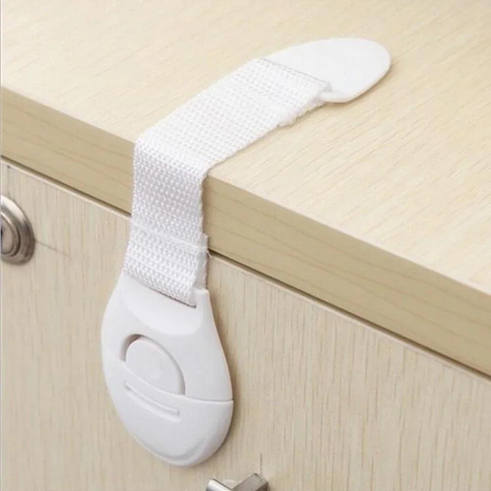 10pcs Child Safety Cabinet Locks - Baby Proof Drawer Plastic Security Protector for Kids, Childproof Home Safety Accessories