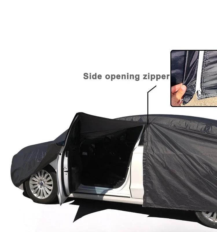 

Outdoor Full Vehicle Cover For Aston Martin DB12 - Side Zipper Design, Waterproof Dustproof Sun Protection Car Cover