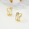 Korean Fashion Temperament Earrings Stud Earrings Animal Snake Woman High-end Neutral Cold Wind Light Luxury Jewelry