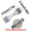 10pcs Candle Wick Clips Candle Making Accessories Wick Centering Device DIY Scented Candle Multi Style Candle Wick Holders