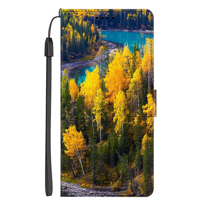 Leather Flip Case with Card Slot & Magnetic Closure for Redmi K60 Ultra/Xiaomi 13T/13T Pro