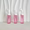60ml Red Translucent Mousse Dispenser: Cosmetic Brush Foam Bottle for Face Wash and Travel Use
