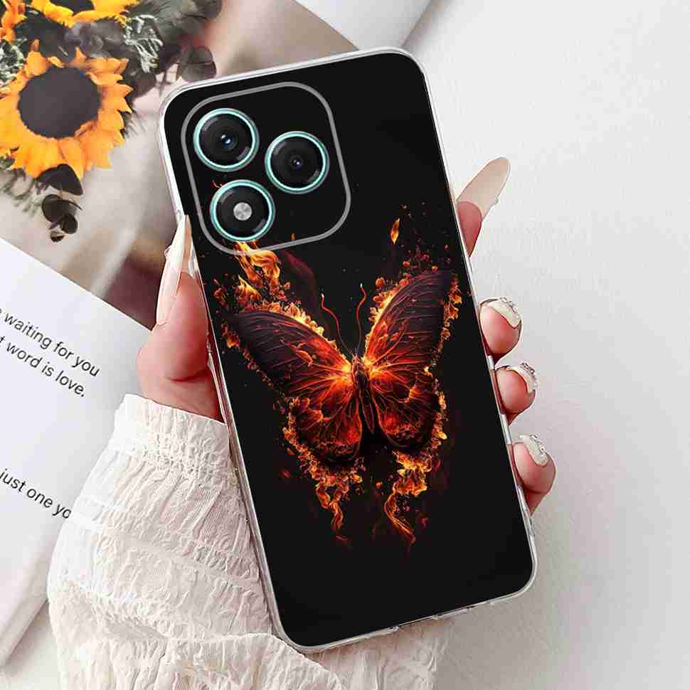 For Honor 400 Lite Casing ABR-NX1 Animal Butterfly Cover Soft Silicone Case For Honor 400 Honor400 Lite Protectors Phone Shell