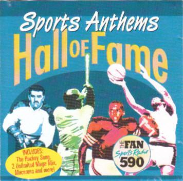 CD VARIOUS  Sports Anthems Hall Of Fame PR23016 Popular 1996 Canada Dance  Electronica Used