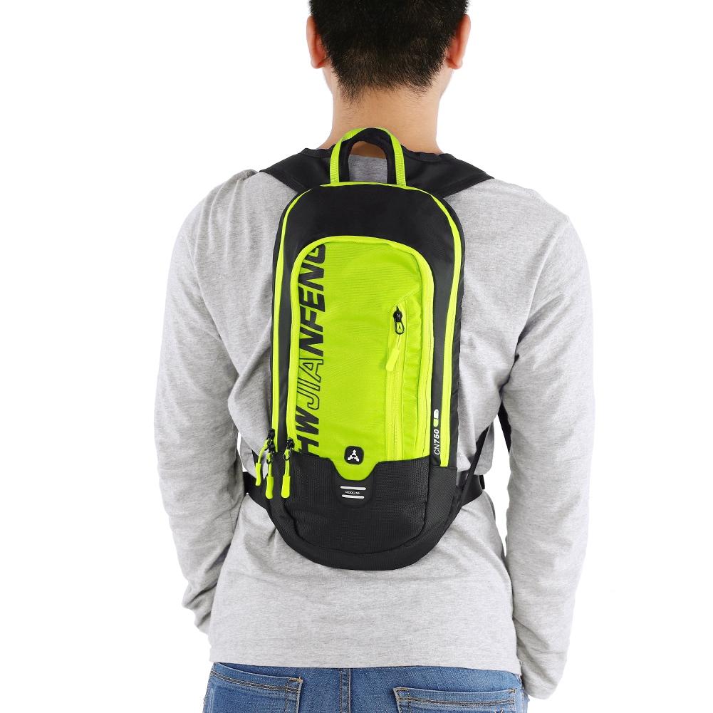 HWJIANFENG Cycling Backpack Bicycle Water Bag Mountain Bike Pouch for Climbing Hiking Green