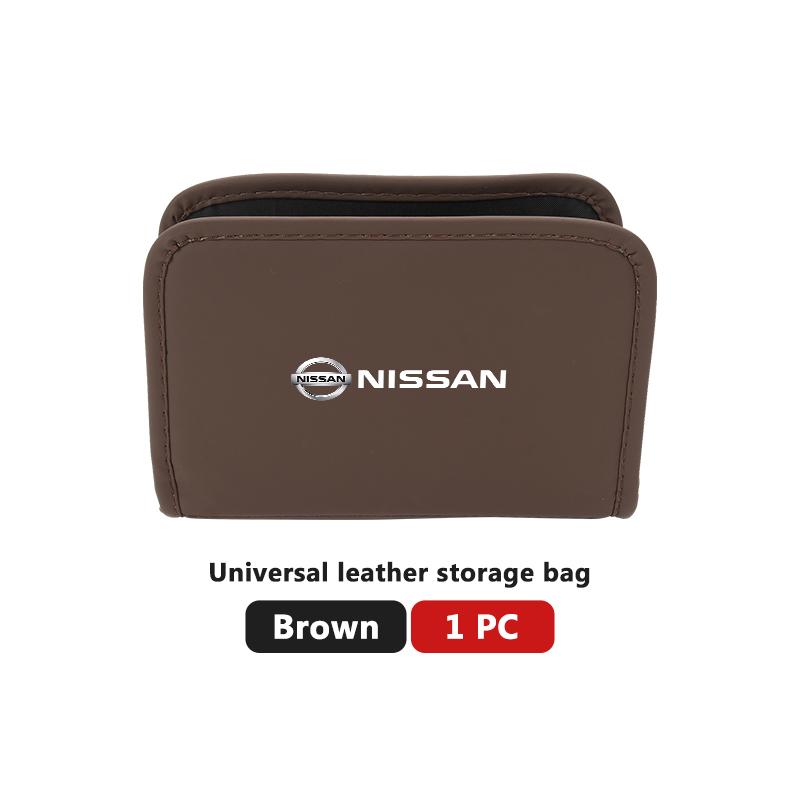 

For Nissan Car Accessories Square Leather Door Center Console Storage Box Qashqai Juke Sentra Altima Versa Maxima Almera Rogue