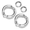 10pcs Metal Material Bird Leg Rings Opening Clip Design Bird Identification Bands  For Parrot