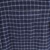 MAX MARA made in Italy Check Pattern Long sleeve shirt M Bluish Women Used
