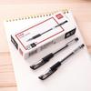 Deli 0.7mm Black Gel Pens