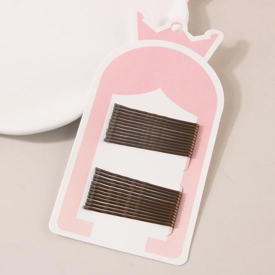 24Pcs Women Hairpins Metal Daily Use One-Word Hair Clips Fine Workmanship Daily Dating Party Fixing Secure Grip Hairpins