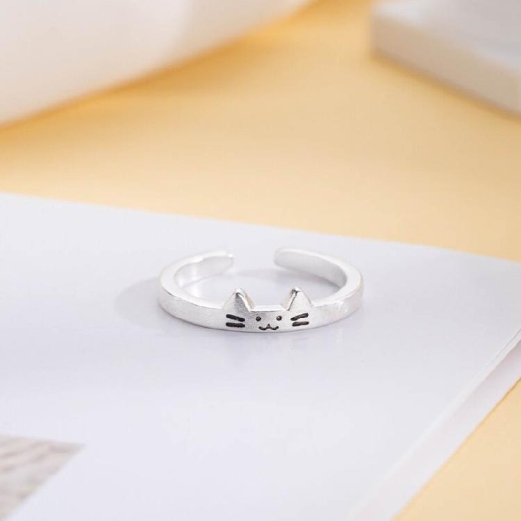 Fashionable Finger Rings Adornment Elegant Dog and Cat Shaped Rings for Couple