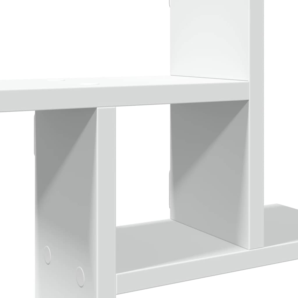 Wall Shelves 2 pcs. White 38 x 12 x 38 cm Engineered Wood
