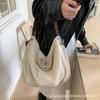 Large Capacity Shoulder Bag New Autumn Casual Canvas Messenger Bag Tote Bag Feeling Armpit Bag