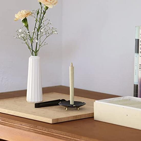 Daiyo Japanese Candles, Wax Candles, 2 Momme, Thick and Short, Pack of 50