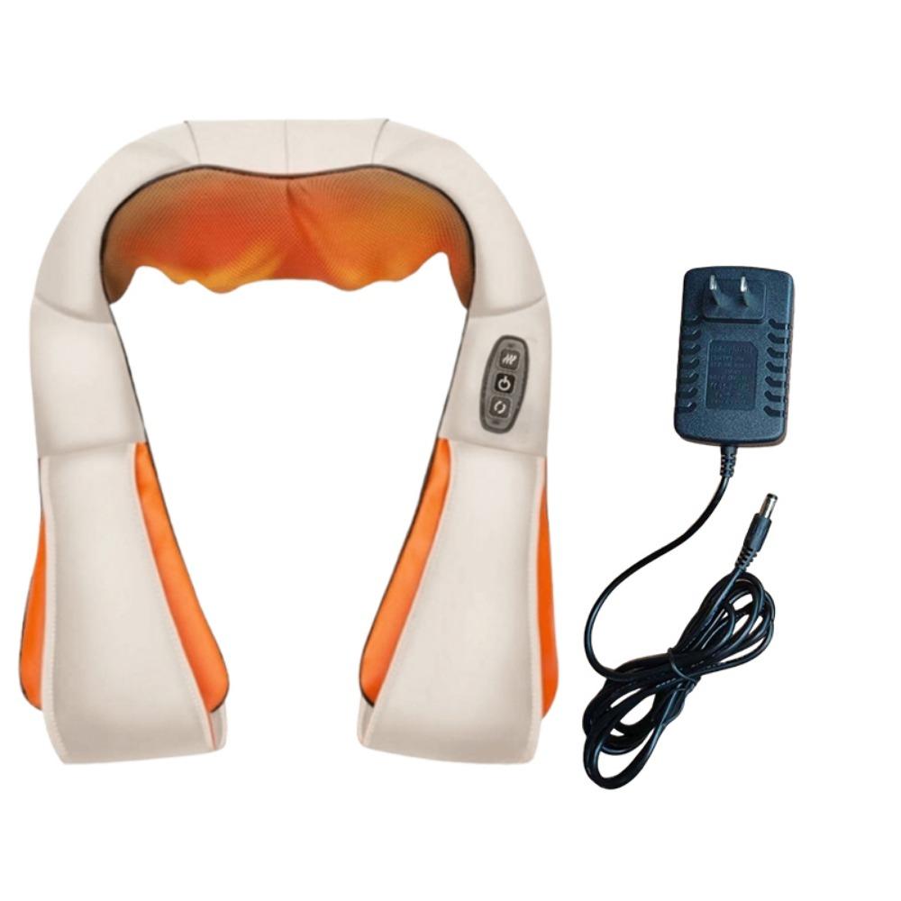 US EU Plug Shiatsu Massager 3D Kneading U Shape Massager Electric Neck Rest Massager  Home Use