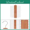 Premium Wooden Scarf Hanger Stylish And Functional Scarf Organizer