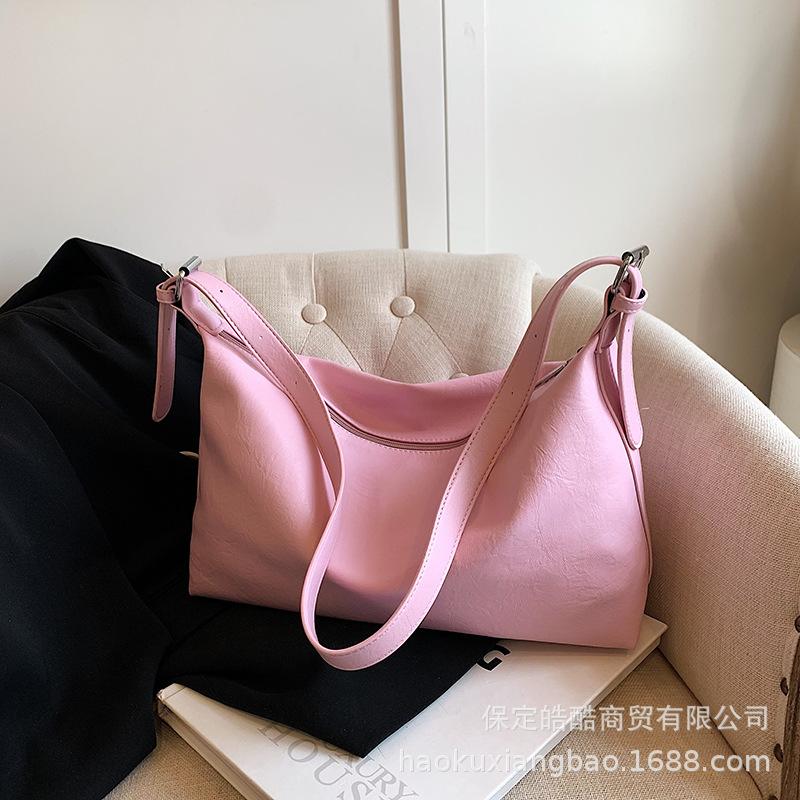 This Year's Popular and Fashionable Korean Commuter Underarm Bag for Women 2025 New Versatile Large-capacity Student Shoulder Tote Bag
