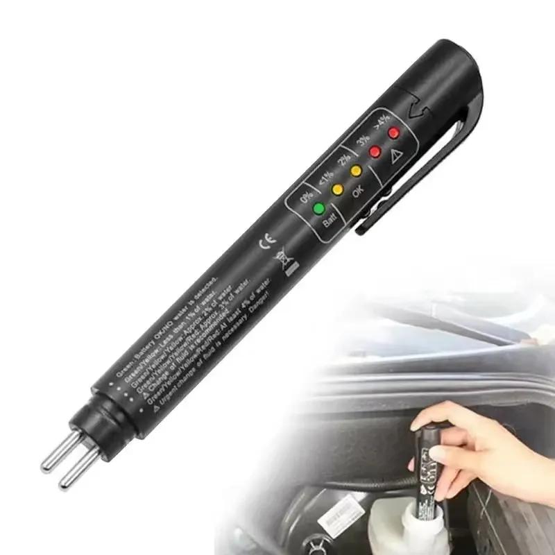 Vehicle Brake Fluid Tester Automotive Brake Fluid Brake Oil Testing Pen With Liquid LED Oil Quality Test Display Testing Tools