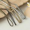 0.4/0 Gold And Silver Bulletless Small Fragrant Wind, Exquisite Keel Snake Belly Rope Clothing Decorative Belt
